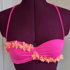 Victoria's Secret Floral Bikini, Size 32B, XS